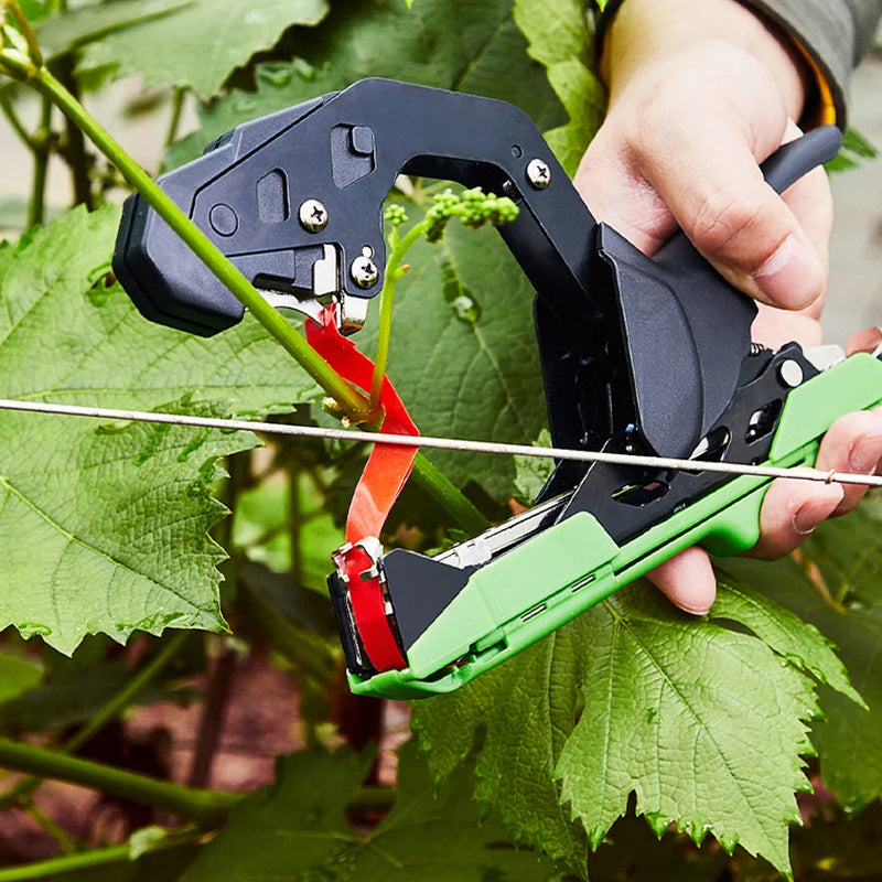 Máquina de amarrar, Ferramentas de jardim, Plantas da liga ramo de plantas, Tapetool vegetal picado, Tapener Tapes, Home Garden Tool