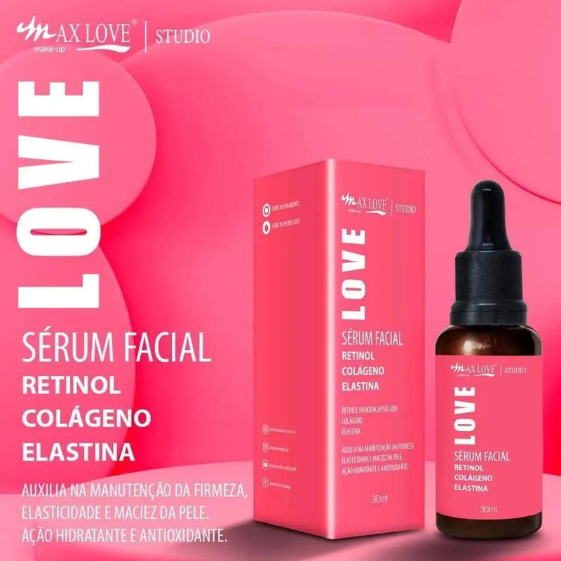 Sérum Facial Retinol Colágeno Elastina Max Love